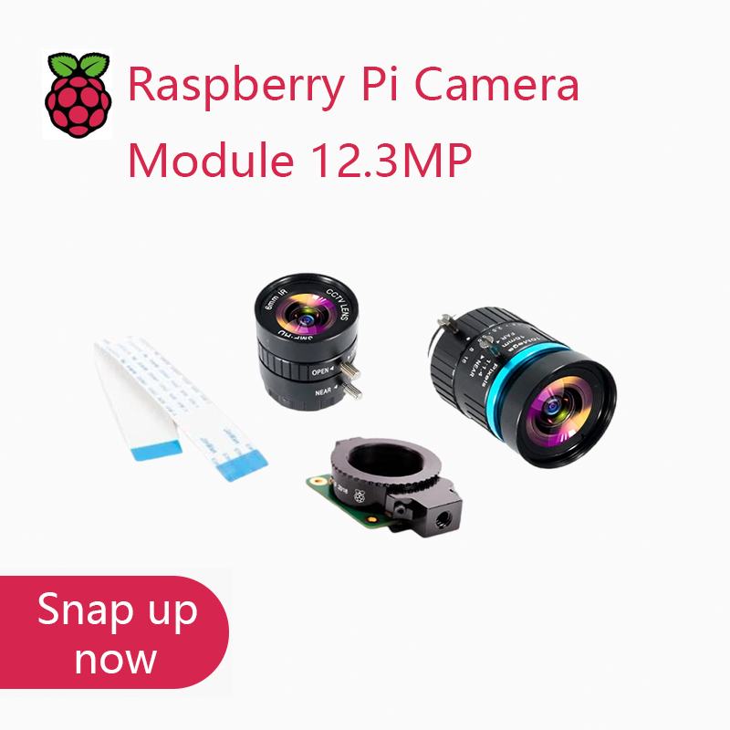 Raspberry Pi Global Shutter Camera Imx296 - Raspberry Pi High Quality HQ Camera
