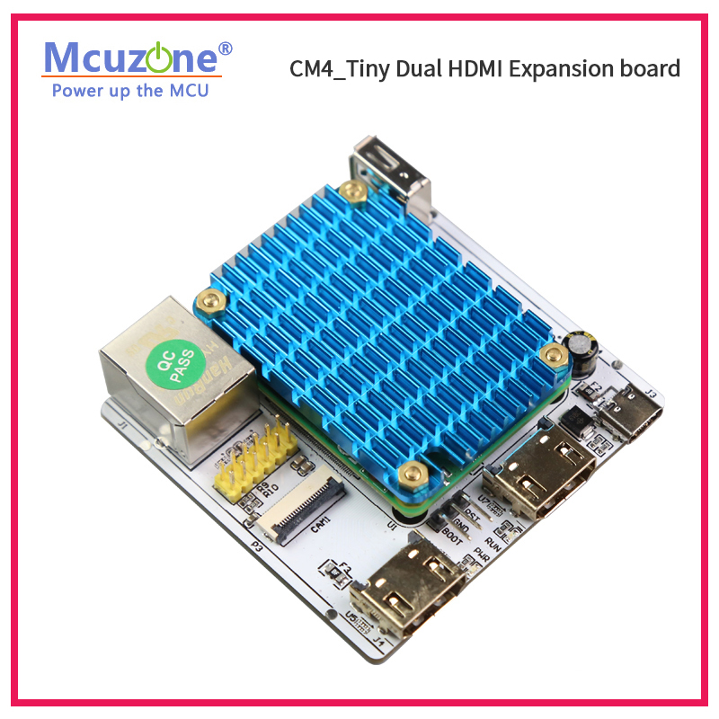 RPi CM4_Tiny Expansion board,  - Raspberry Pi Compute Module 4 Dual Camera Board 评论和价格