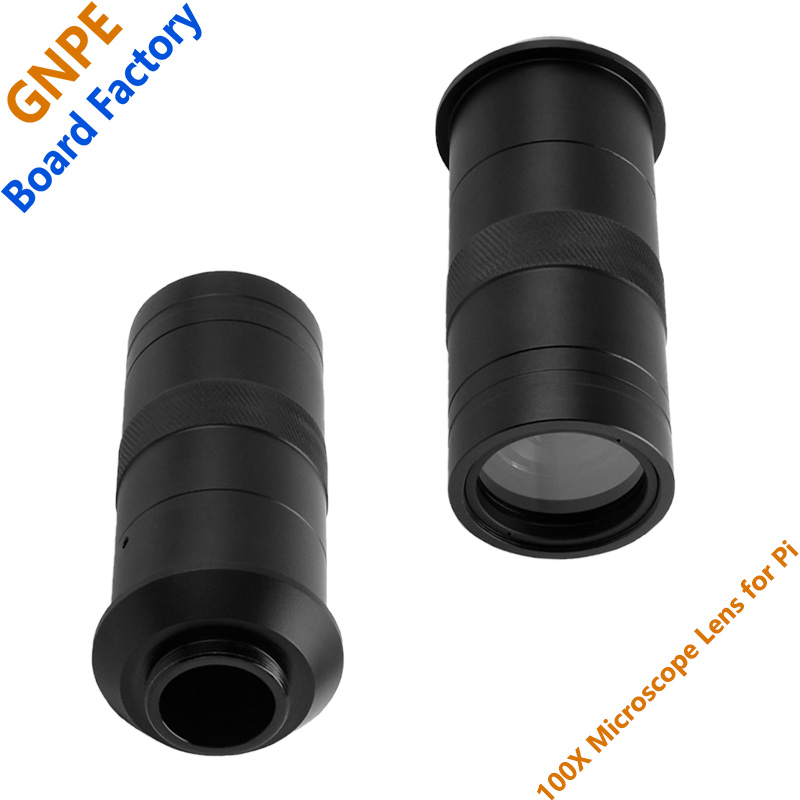 100X Industrial Microscope Len - Raspberry Pi Hq Camera Microscope Lens 评论和价格