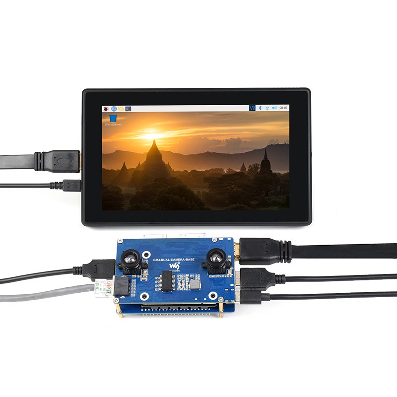 Hot Raspberry PI CM4 Binocular - Raspberry Pi Compute Module 4 Dual Camera Board 评论和价格