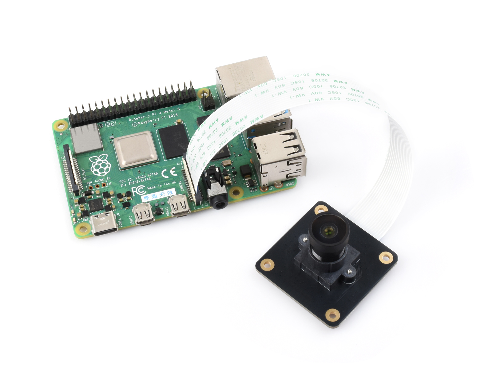IMX296 1.6MP M12 Mono Camera,  - Raspberry Pi Global Shutter Camera Imx296 评论和价格